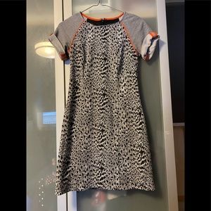 French Connection Grey Animal Instinct Dress 2